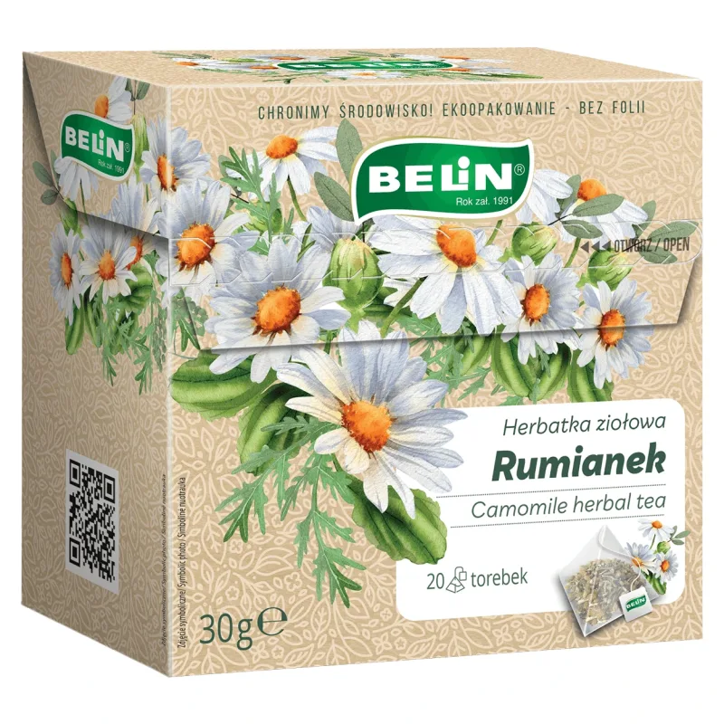 Belin Mușețel, ceai de plante, 2 g x 20 pliculețe — preț și oferte
