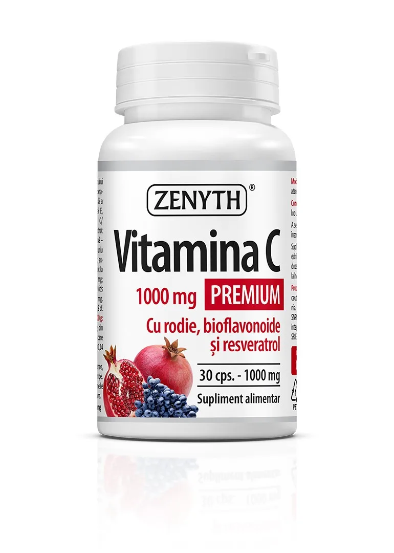 Vitamina C rodie, 30cps Zenyth — preț și oferte