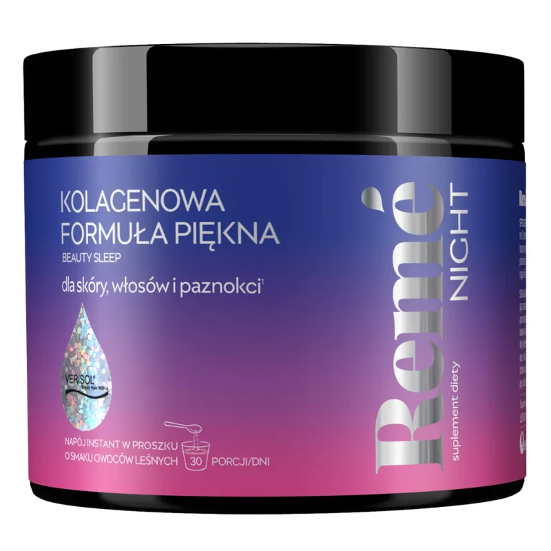 Reme Night Collagen Beauty Formula, aromă de fructe de pădure, 150 g USP — preț și oferte