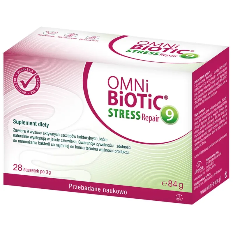 OmniBiotic Stress Repair 9, pulbere, 3 g x 28 pliculețe Institut AllergoSan — preț și oferte