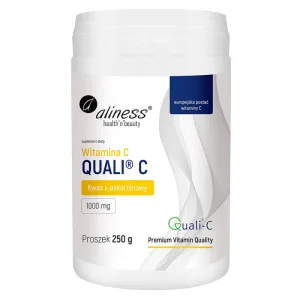 Aliness Vitamina C Quali-C, acid L-ascorbic 1000 mg, 250 g