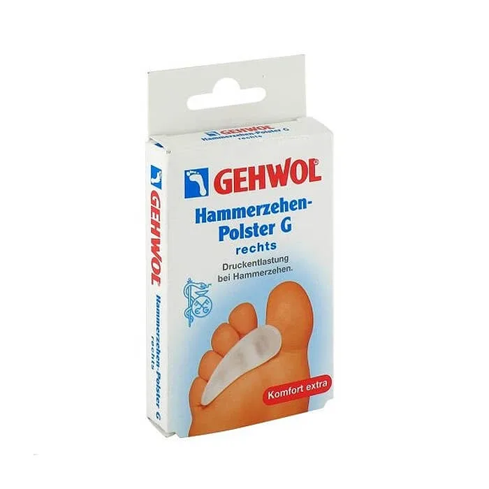 Gehwol Hammerzehen-Polster G, pernă pentru degetul ciocanului, piciorul drept, 1 buc — preț și oferte