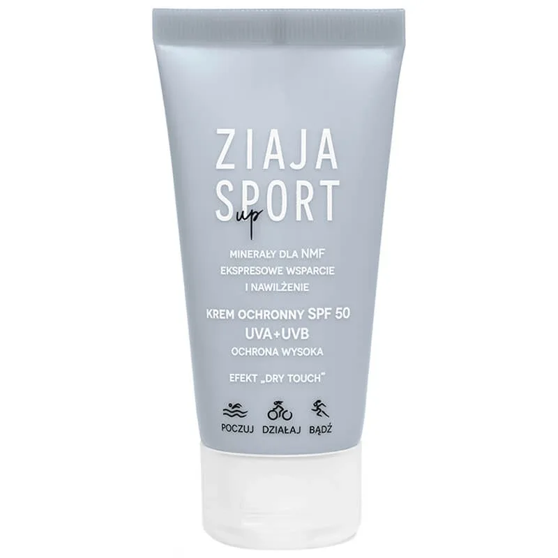 Ziaja Sport Up, cremă protectoare UVA+UVB, SPF 50, 50 ml — preț și oferte