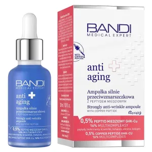 Medical Expert Anti-Aging, fiolă antirid puternică cu peptidă de cupru, 30 ml