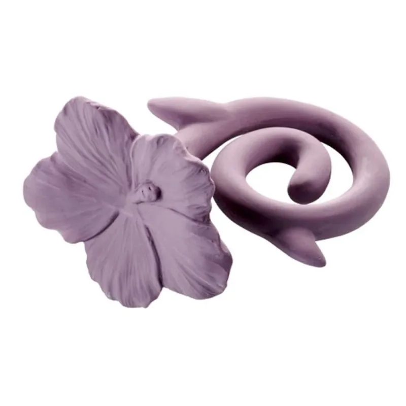 Natruba, elastic din cauciuc natural, floare hawaii, de la naștere, 1 buc — preț și oferte