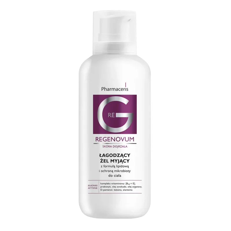Pharmaceris G Regenovum, gel calmant pentru curățarea corpului cu formulă lipidică, 400 ml — preț și oferte