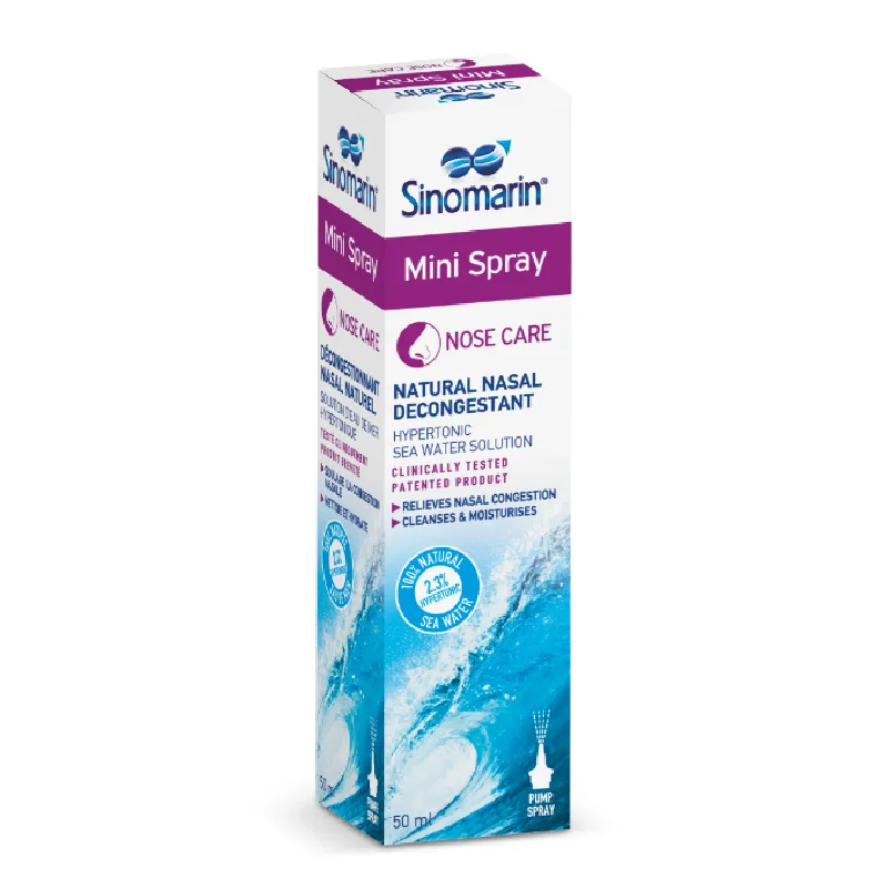 Spray decongestionant nazal Mini, 30 ml, Sinomarin — preț și oferte