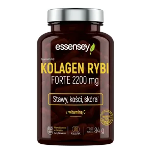 Essensey Colagen de pește Forte 2200 mg, 120 capsule