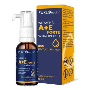 Pureo Health Vitamina A+E Forte picături, 30 ml