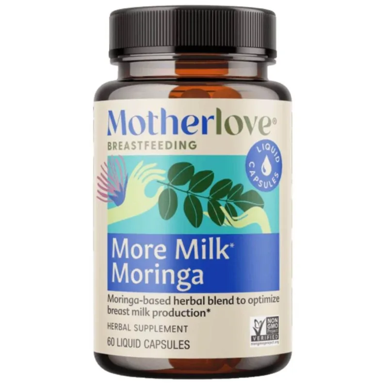 More Milk Moringa, 60 capsule, Motherlove — preț și oferte