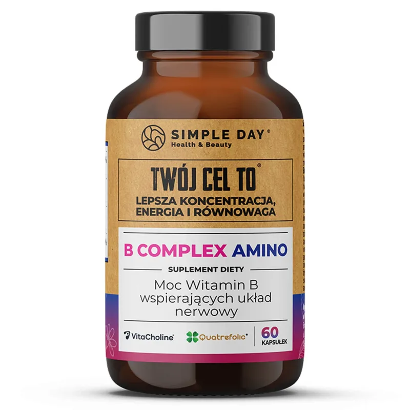 Simple Day Vitamina B Complex Amino, 60 capsule — preț și oferte