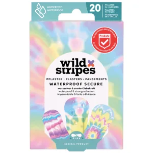 Wild Stripes impermeabil, tencuieli, Rainbow, impermeabil, 20 bucăți