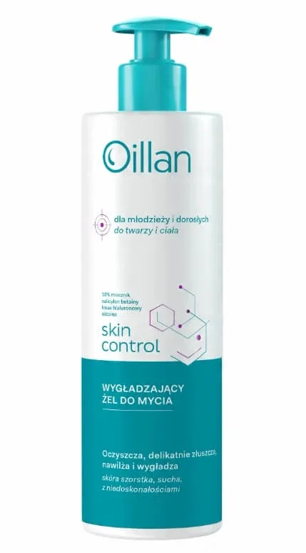 Oillan Skin Control Smoothing Body and Face Wash cu 10% uree, 400 ml — preț și oferte