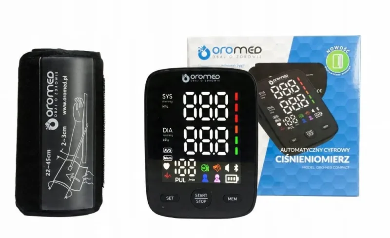 Oromed ORO-N13 COMPACT tensiometru electronic pentru brațul superior — preț și oferte