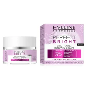 Eveline Cosmetics Perfect Bright Cremă de noapte iluminatoare, 50 ml.