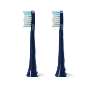 Oromed ORO-SONIC X PRO albastru marin sfaturi periuță de dinți sonică, 2 bucăți