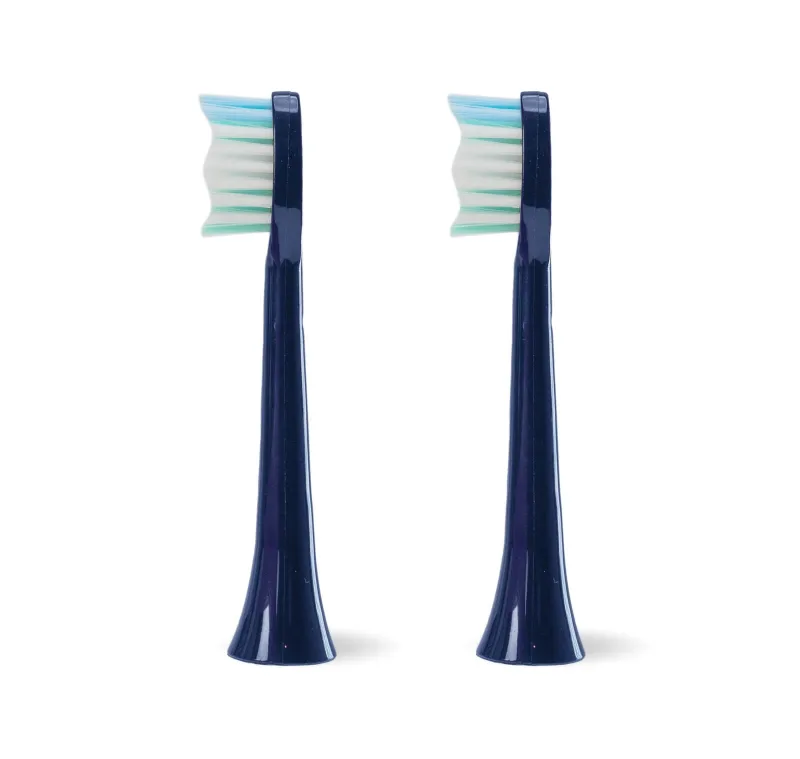 Oromed ORO-SONIC X PRO albastru marin sfaturi periuță de dinți sonică, 2 bucăți — preț și oferte