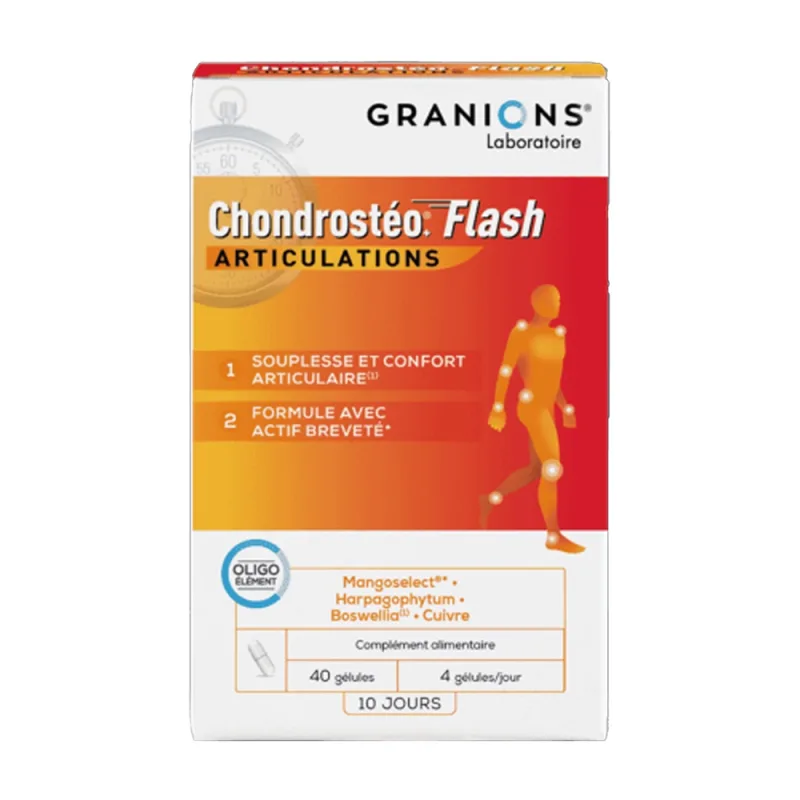 LGN Chondrosteo+ Flash, 40 capsule – Granions — preț și oferte