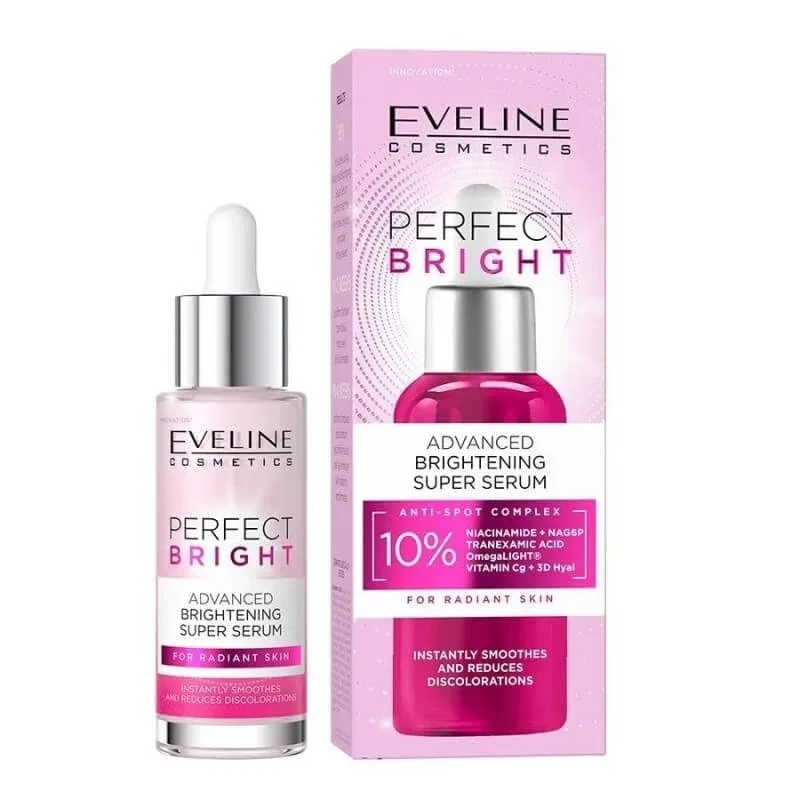 Eveline Cosmetics Perfect Bright Advanced Super Brightening Serum, 30 ml — preț și oferte