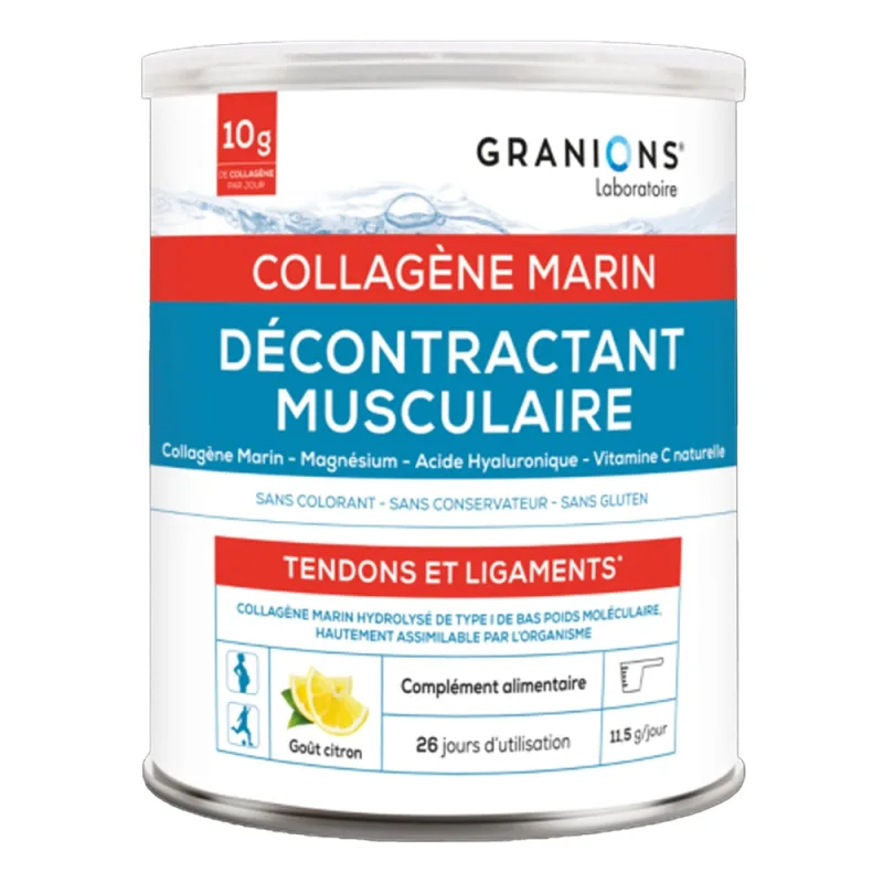 LGN Decontractant Musculaire Marine Collagen 300 g – Granions — preț și oferte