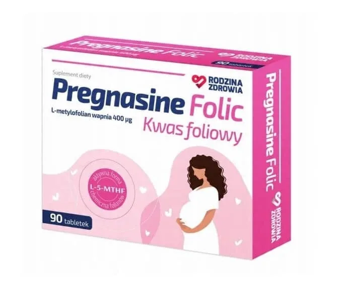 Family Health Pregnasine Folic, 90 comprimate — preț și oferte
