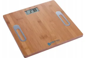 Balanță analitică electronică din bambus Oromed ORO SCALE BAMBOO