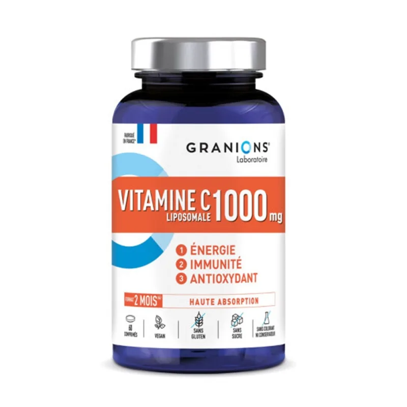 LGN Vitamine C Liposomale 1000 mg, 60 comprimate – Granions — preț și oferte
