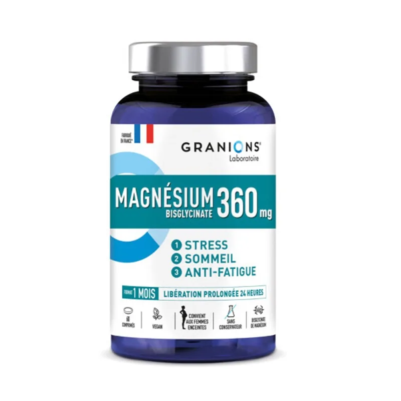 LGN Magnesium 360 mg bisglicinat, 60 comprimate – Granions — preț și oferte