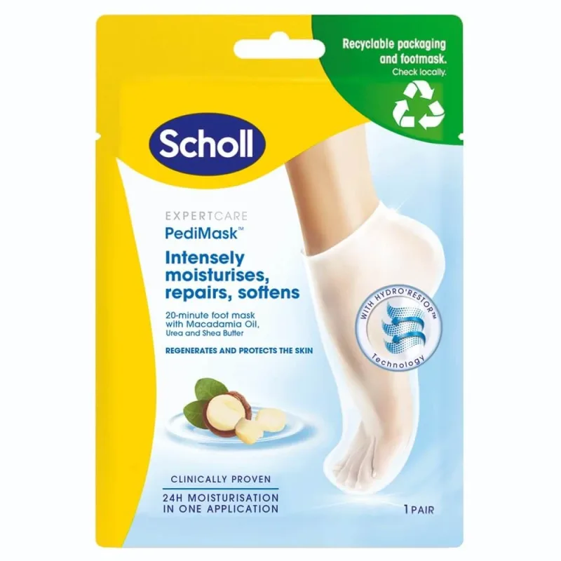 Masca pentru picioare Intensive Treatment, 1 pereche, Scholl — preț și oferte