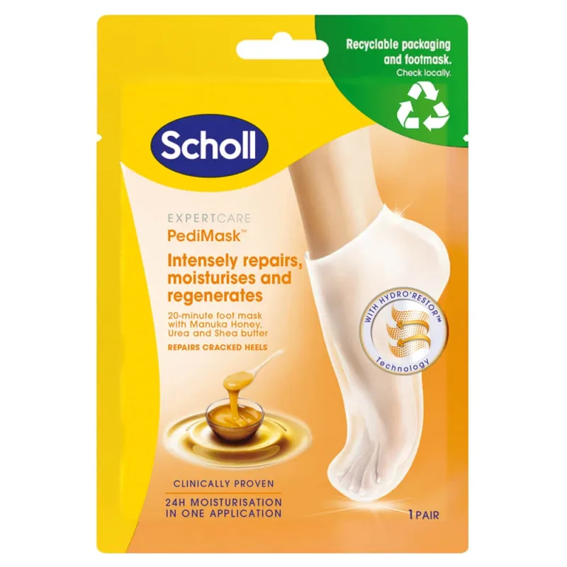 Masca pentru picioare cu miere de Manuka Expert Care PediMask, 1 pereche, Scholl — preț și oferte