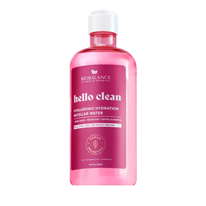 Apa micelara cu amino acizi Hyaluronic Hydration, 500 ml, Bio Balance — preț și oferte
