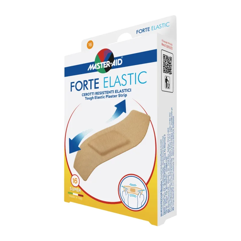 Plasturi elastici ultra rezistenti Forte Elastic Super, 16 buc, Master Aid — preț și oferte