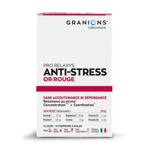 LGN Anti-Stress Or Rouge 15 comprimate, Granions
