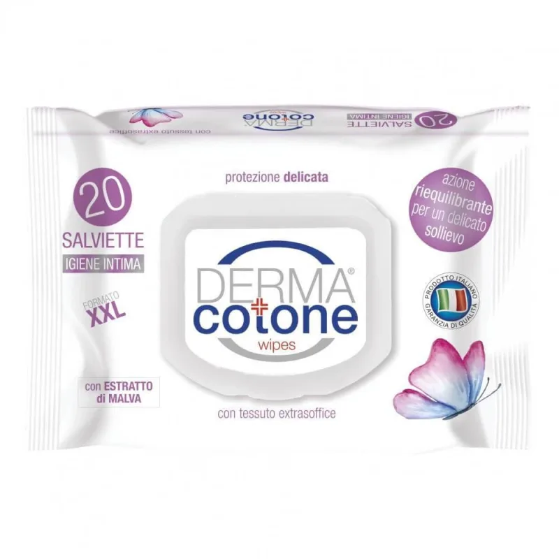 Servetele intime, 20 bucati, Dermacotone — preț și oferte