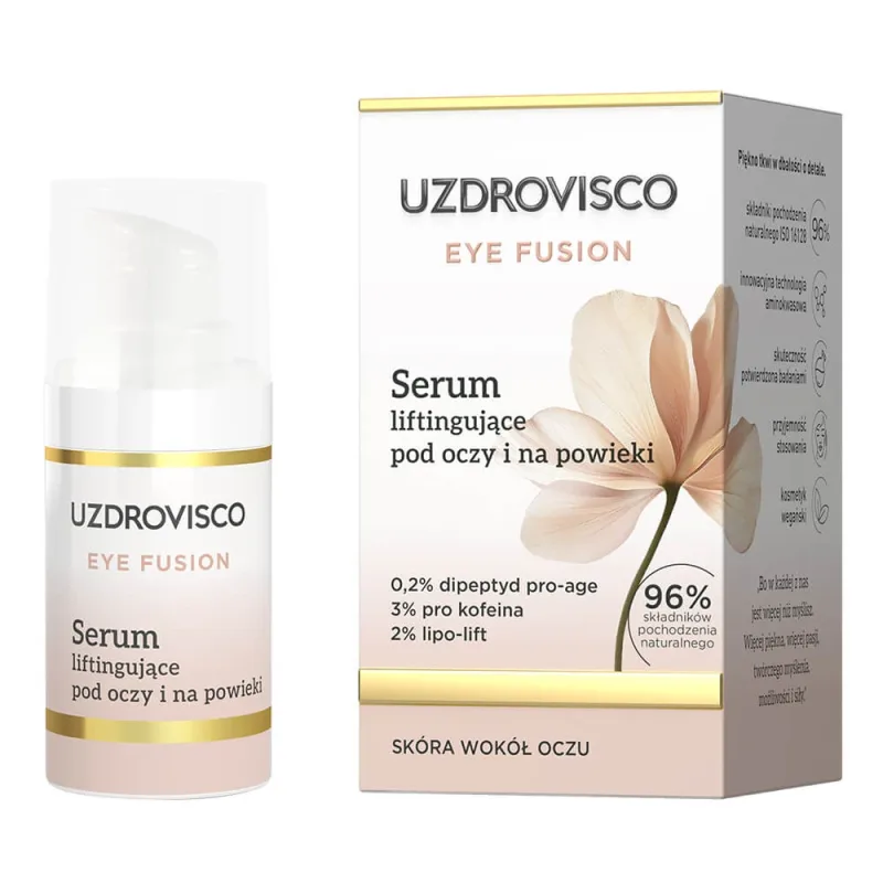 Uzdrovisco Eye Fusion, ser de lifting pentru ochi și pleoape, 15 ml — preț și oferte