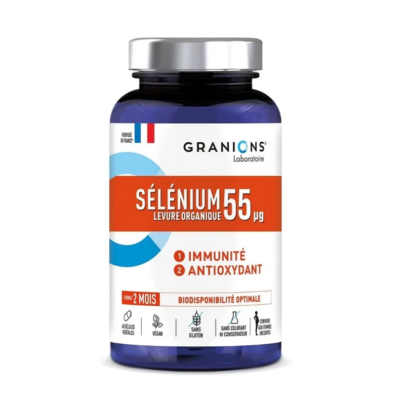 LGN Selenium 55 mcg, 60 capsule – Granions — preț și oferte
