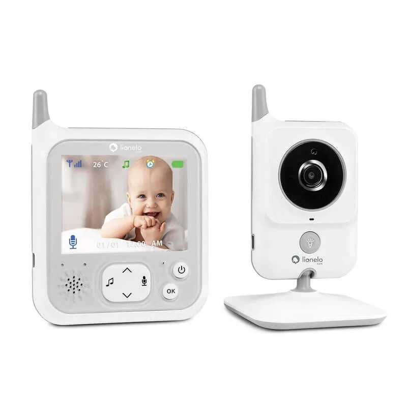 Videofon cu melodii Babyline 7.1, White, Lionelo — preț și oferte