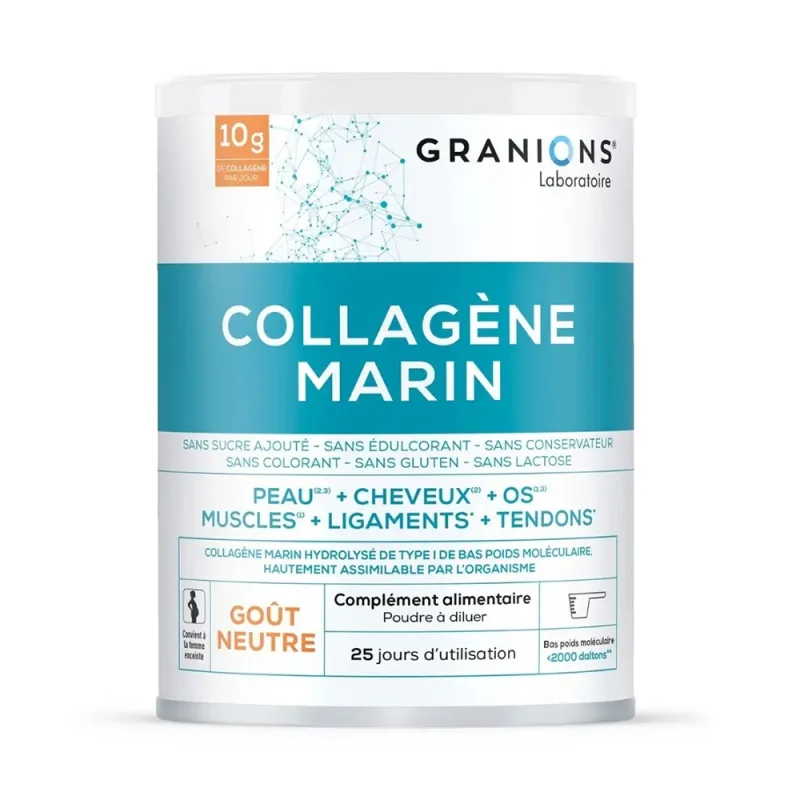 LGN Collagene Marin Neutru 258 g – Supliment pentru piele, articulatii si muschi Granions — preț și oferte