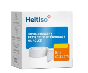 Heltiso, Adeziv nețesut 5m x 1.25cm - Pe termen lung! — preț și oferte