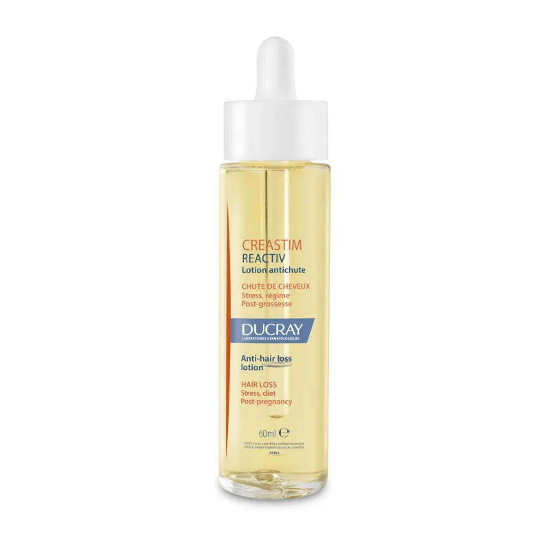 Ducray Creastim Reactiv, lichid împotriva căderii părului, 60 ml — preț și oferte