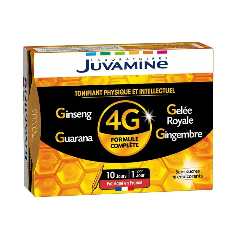 Juvamine Toner fizic și intelectual 4G x10 becuri — preț și oferte