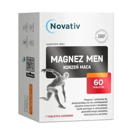 Novativ Magnesium Men, 60 comprimate — preț și oferte