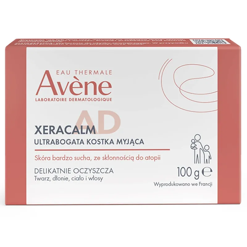 Avene XeraCalm A.D, bară de spălat cu textură ultra bogată, 100 g — preț și oferte