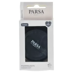 Puf pentru pudra, 2 bucati, Parsa