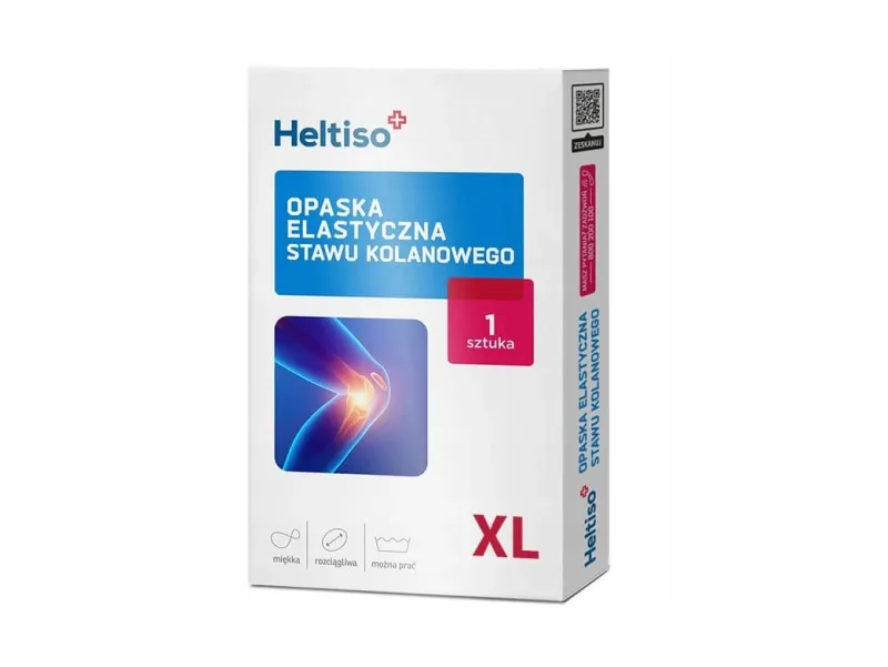 Heltiso, Apărătoare elastică pentru genunchi, mărimea XL, 1 buc — preț și oferte