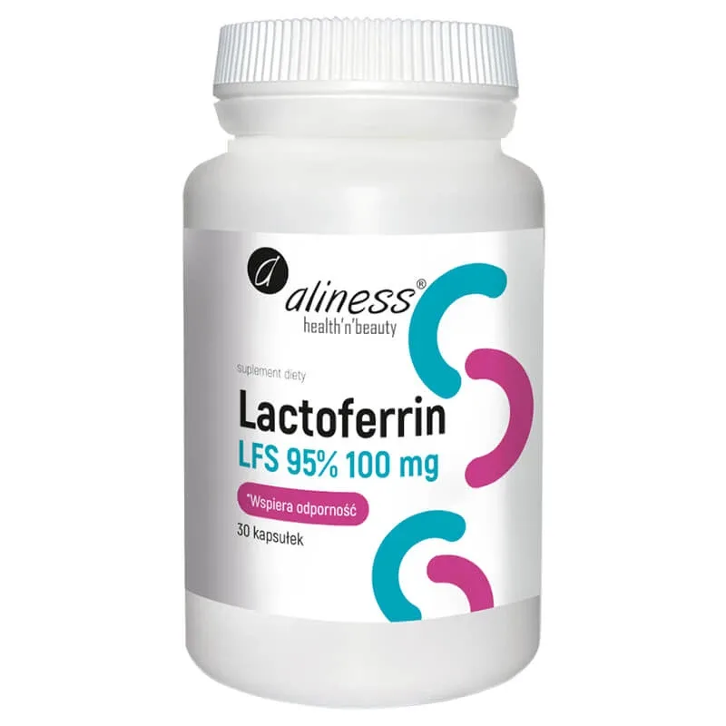 Aliness Lactoferrin LFS 95% 100 mg, 30 capsule — preț și oferte
