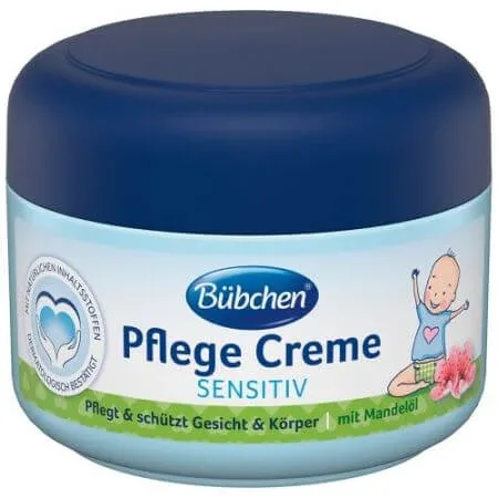 Crema hidratanta fata & corp, + 0 luni, 75 ml, Bubchen — preț și oferte