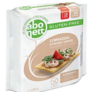 Tartine crocante fara gluten cu seminte de in, 100 g, Abonett