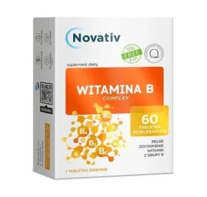 Novativ Vitamina B Complex, 60 comprimate