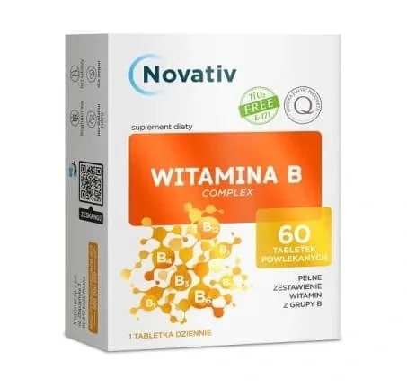 Novativ Vitamina B Complex, 60 comprimate — preț și oferte